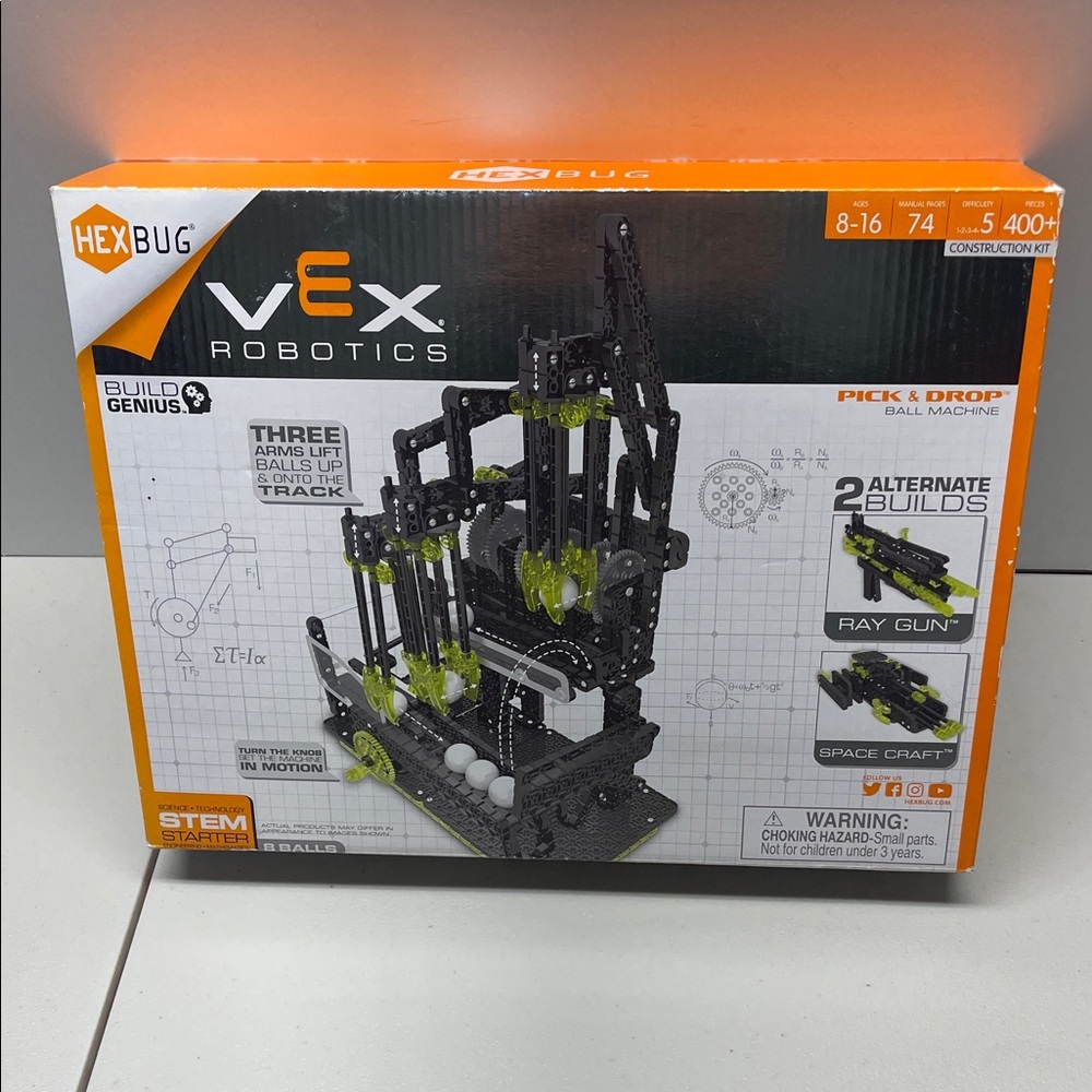 HEXBUG Kids VEX Pick and Drop Ball Machine